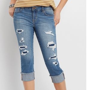 Maurices capri cuffed.  New In bag